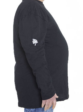Big Size Black Long T‑Shirts for Big Men - Profile