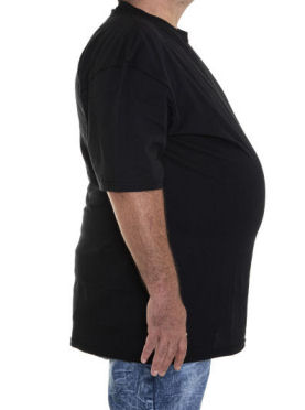 Big Size Black T‑Shirts for Big Men - Profile