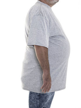 Big Size Charcoal T‑Shirts for Big Men - Profile