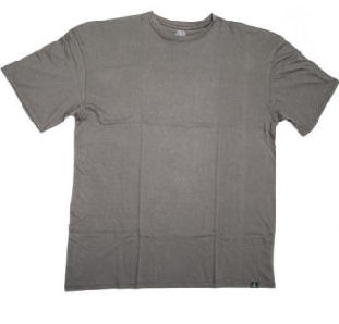 Big Size Taupe T‑Shirts for Big Men - Flat