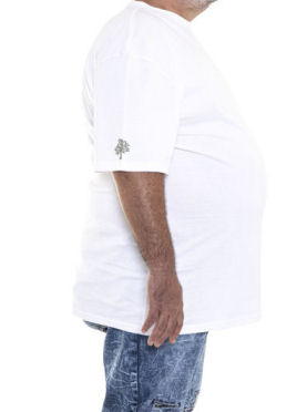 Big Size White T‑Shirts for Big Men - Profile